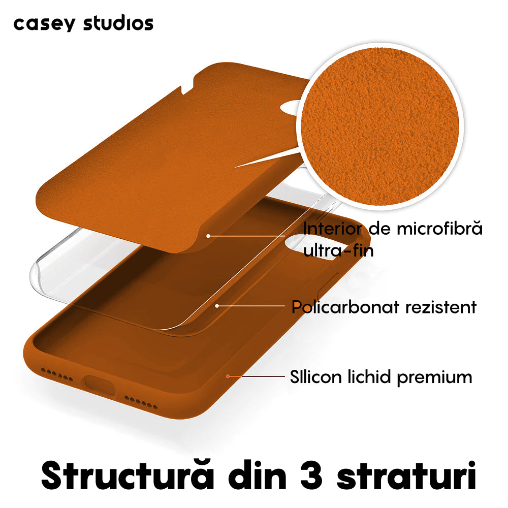 Husa Soft Silicone - iPhone 7/8/SE2 - Peach