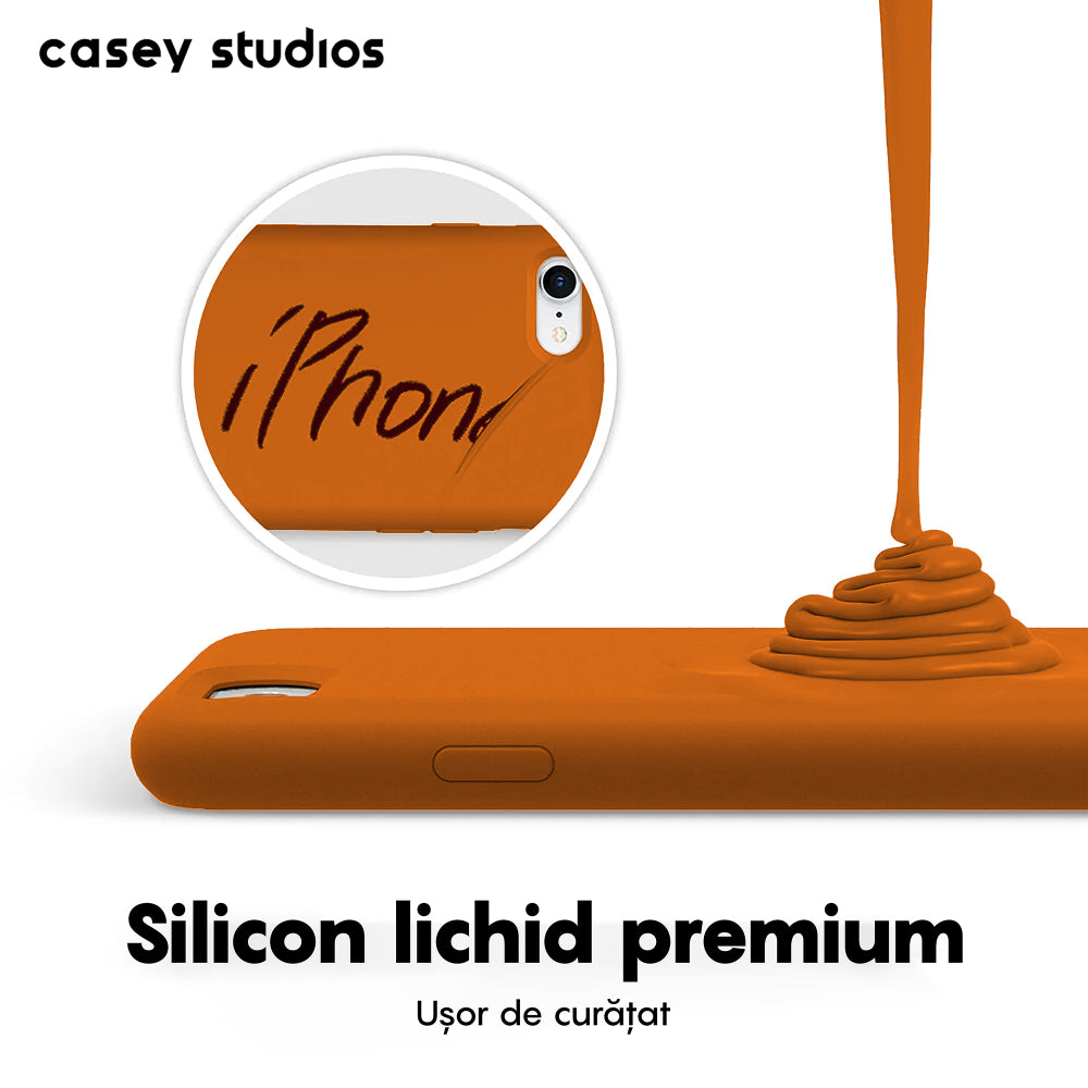 Husa Soft Silicone - iPhone 7/8/SE2 - Peach
