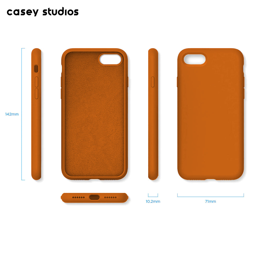 Husa Soft Silicone - iPhone 7/8/SE2 - Peach