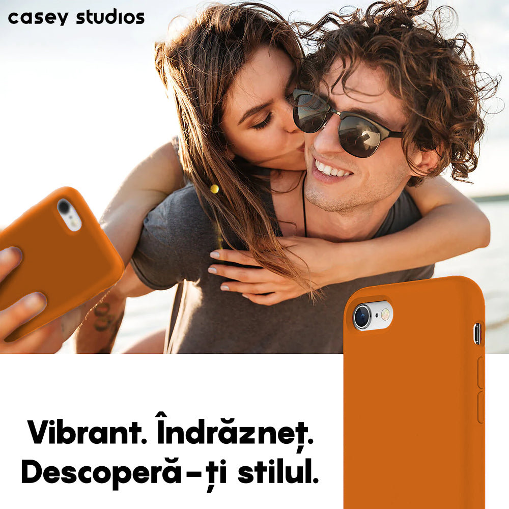Husa Soft Silicone - iPhone 7/8/SE2 - Peach