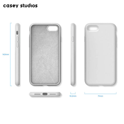 Husa Soft Silicone - iPhone 7/8/SE2 - Alb