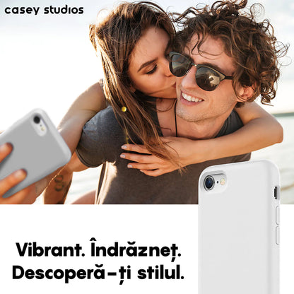 Husa Soft Silicone - iPhone 7/8/SE2 - Alb