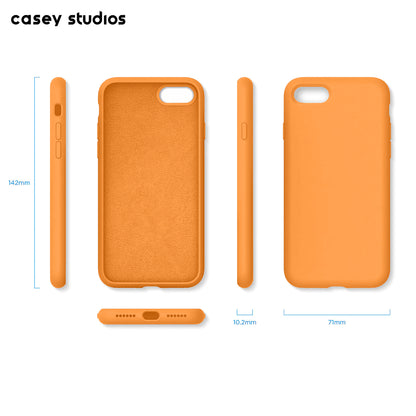 Husa Soft Silicone - iPhone 7/8/SE2 - Nectarine