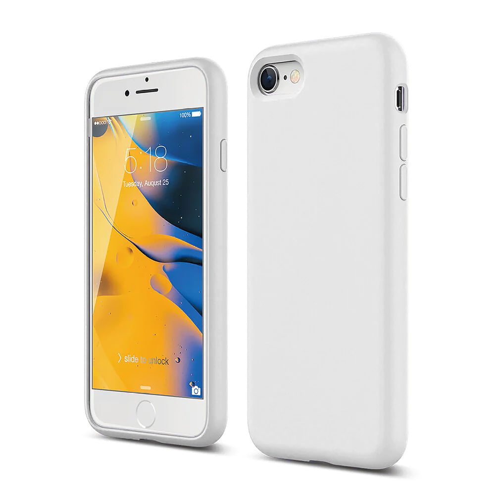 Husa Soft Silicone - iPhone 7/8/SE2 - Alb