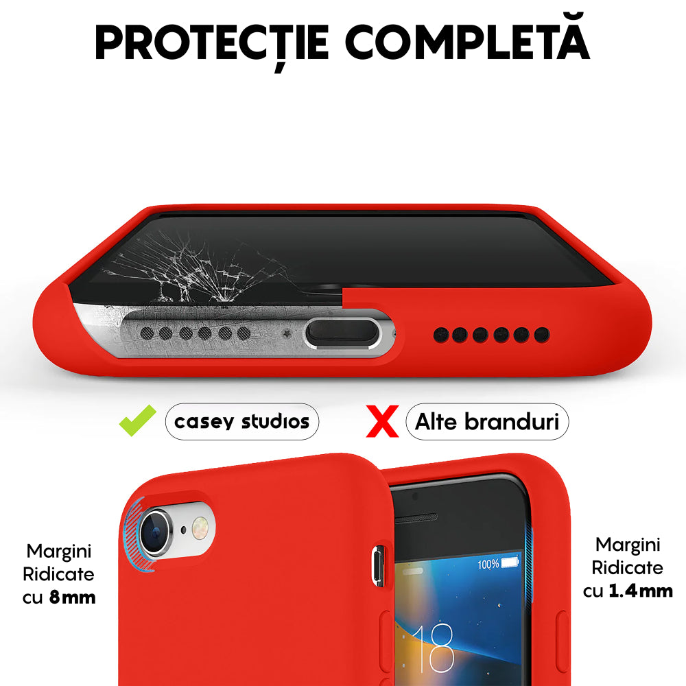 Husa Soft Silicone - iPhone 7/8/SE2 - Red