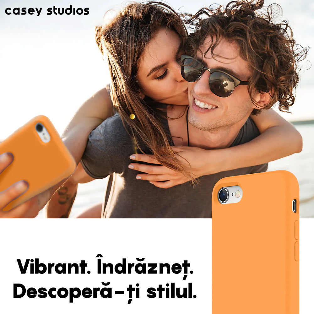 Husa Soft Silicone - iPhone 7/8/SE2 - Nectarine