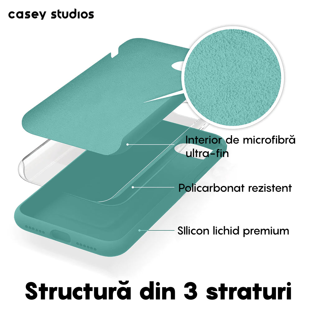 Husa Soft Silicone - iPhone 7/8/SE2 - Turqoise
