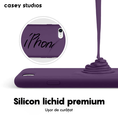 Husa Soft Silicone - iPhone 7/8/SE2 - Light Purple