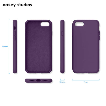 Husa Soft Silicone - iPhone 7/8/SE2 - Light Purple