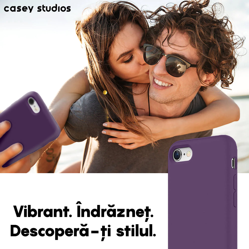 Husa Soft Silicone - iPhone 7/8/SE2 - Light Purple
