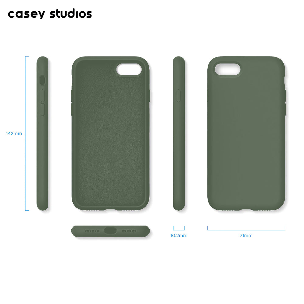 Husa Soft Silicone - iPhone 7/8/SE2 - Webster Green
