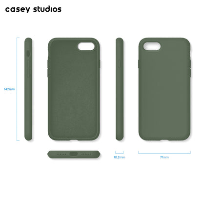 Husa Soft Silicone - iPhone 7/8/SE2 - Webster Green