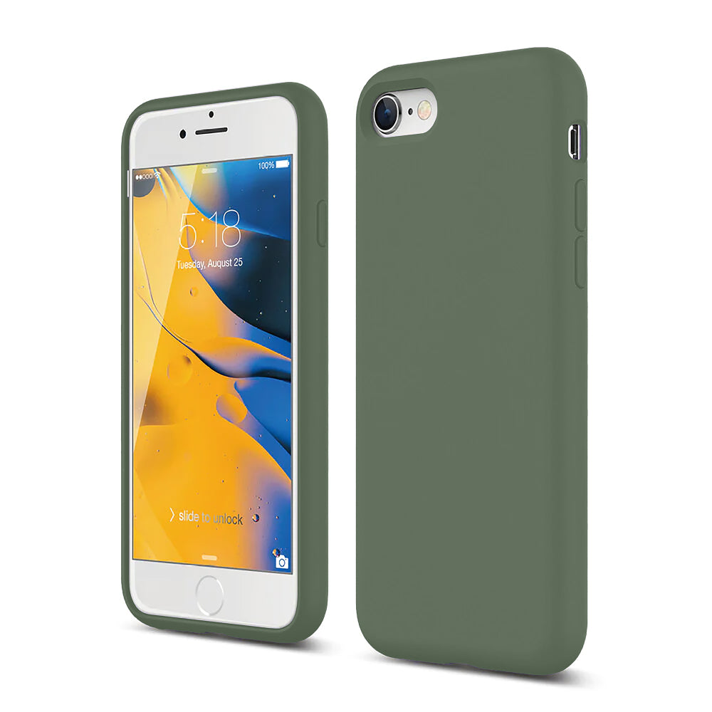 Husa Soft Silicone - iPhone 7/8/SE2 - Webster Green