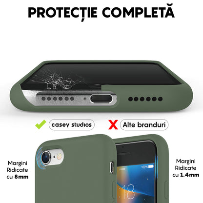 Husa Soft Silicone - iPhone 7/8/SE2 - Webster Green