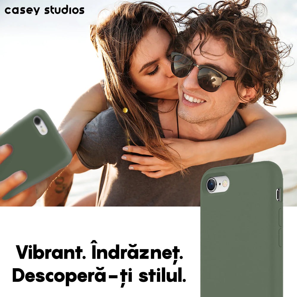 Husa Soft Silicone - iPhone 7/8/SE2 - Webster Green
