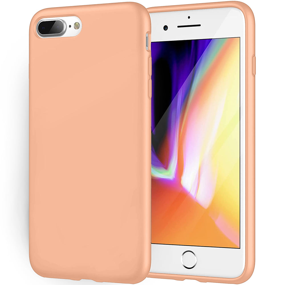 Husa Soft Silicone - iPhone 7 Plus/8 Plus - Pink Sand