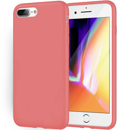 Husa Soft Silicone - iPhone 7 Plus/8 Plus - Roz