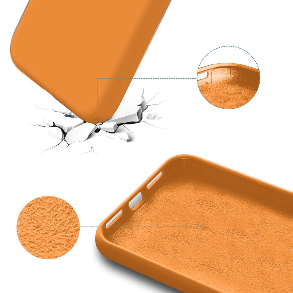 Husa Soft Silicone - iPhone X/XS - Nectarine
