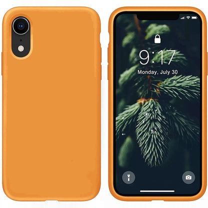 Husa Soft Silicone - iPhone XR - Nectarine