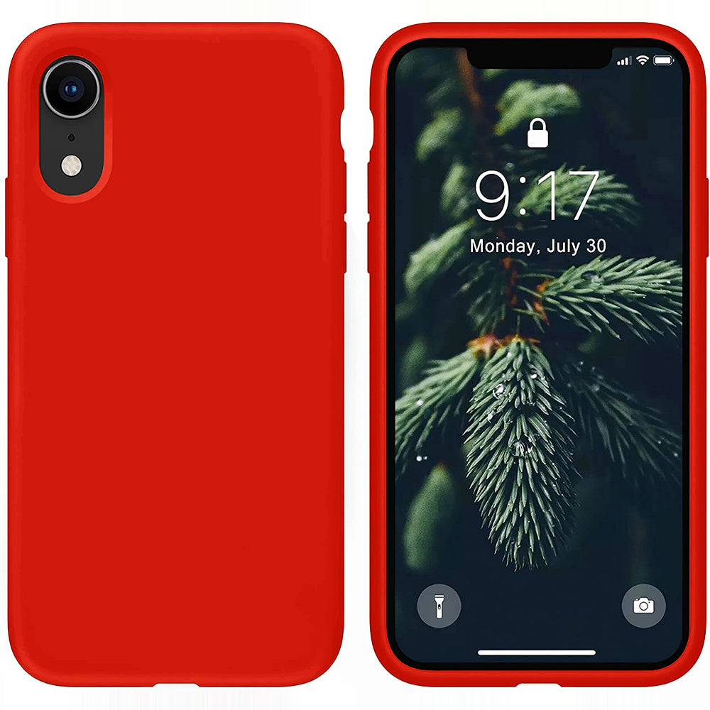 Husa Soft Silicone - iPhone XR - Red