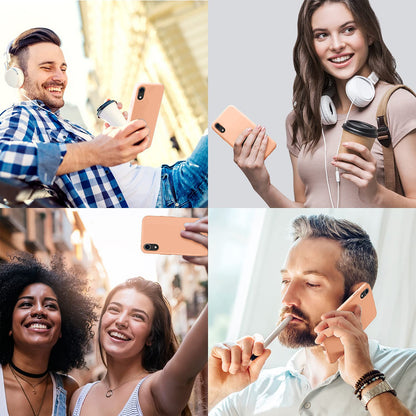 Husa Soft Silicone - iPhone XR - Pink Sand