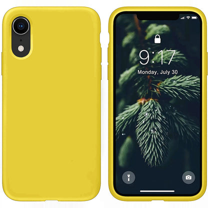 Husa Soft Silicone - iPhone XR - Yellow