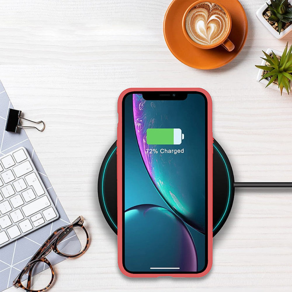 Husa Soft Silicone - iPhone XR - Roz