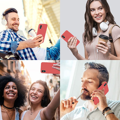 Husa Soft Silicone - iPhone XS Max - Roz