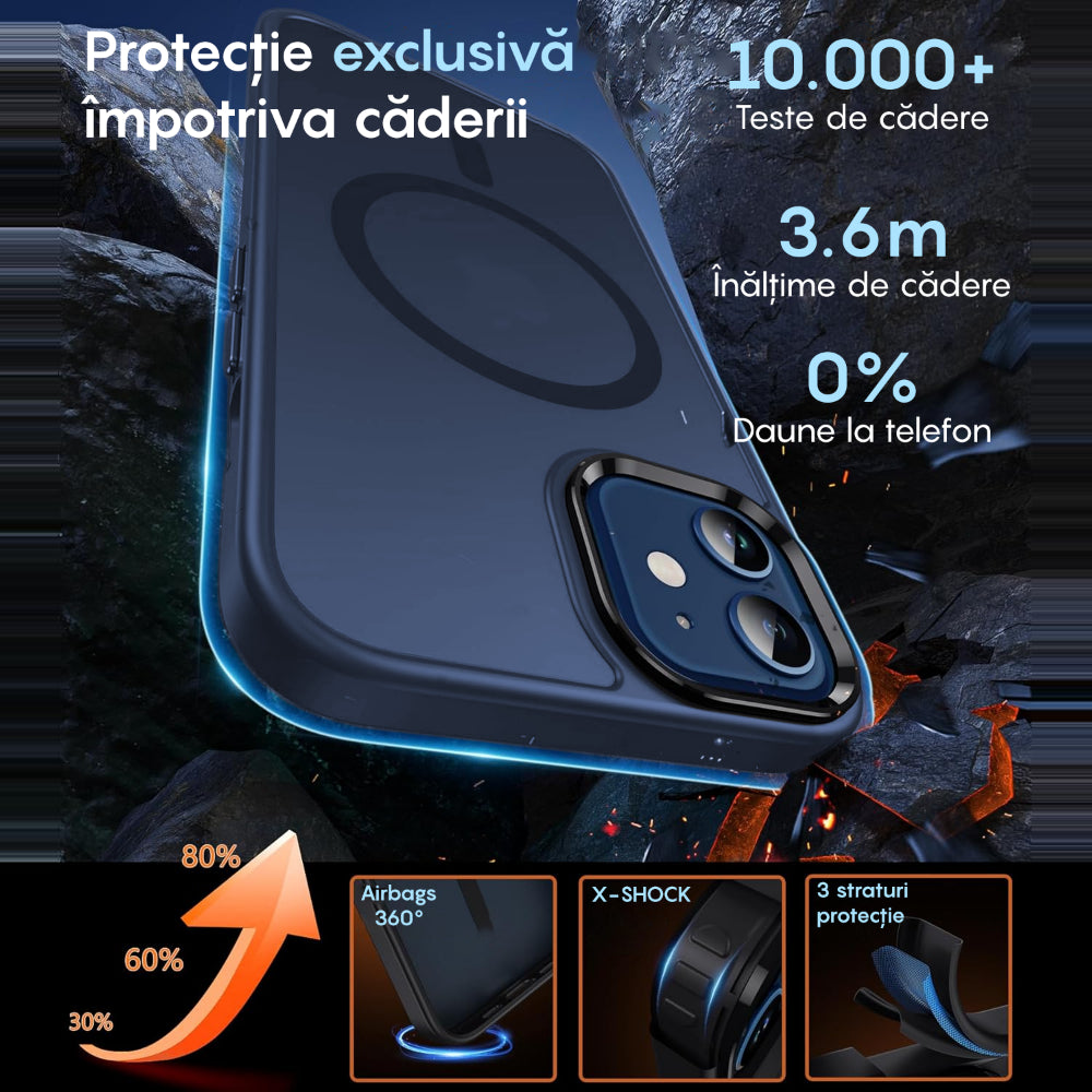 Husa MagSafe - iPhone 11 - Gentleman Blue