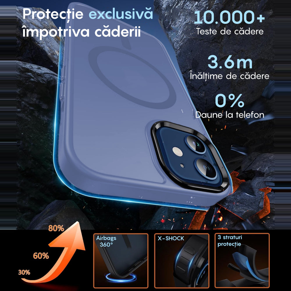 Husa MagSafe - iPhone 11 - Yuenfeng Blue