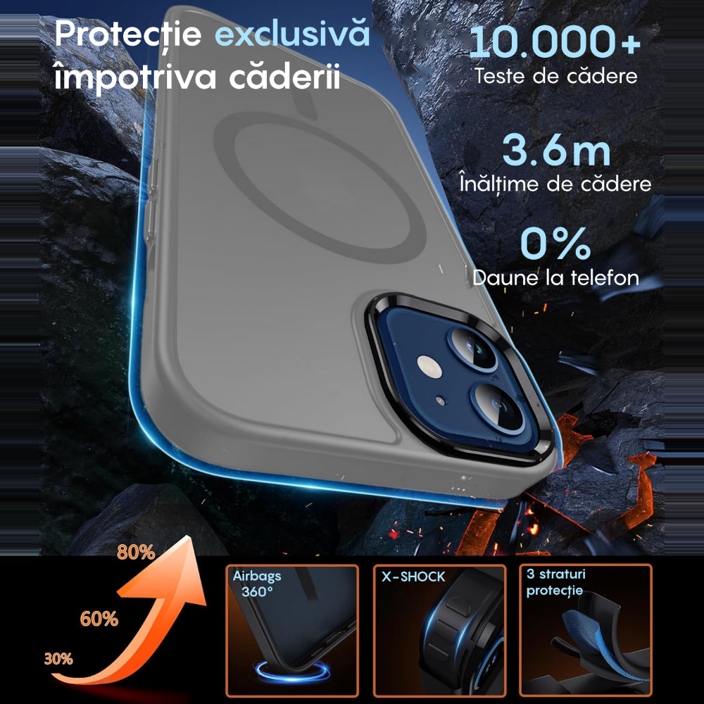 Husa MagSafe - iPhone 11 - Light Grey