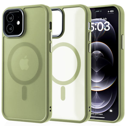 Husa MagSafe - iPhone 12/12 Pro - Verde Deschis