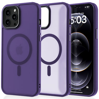 Husa MagSafe - iPhone 12 Pro Max - Dark Purple