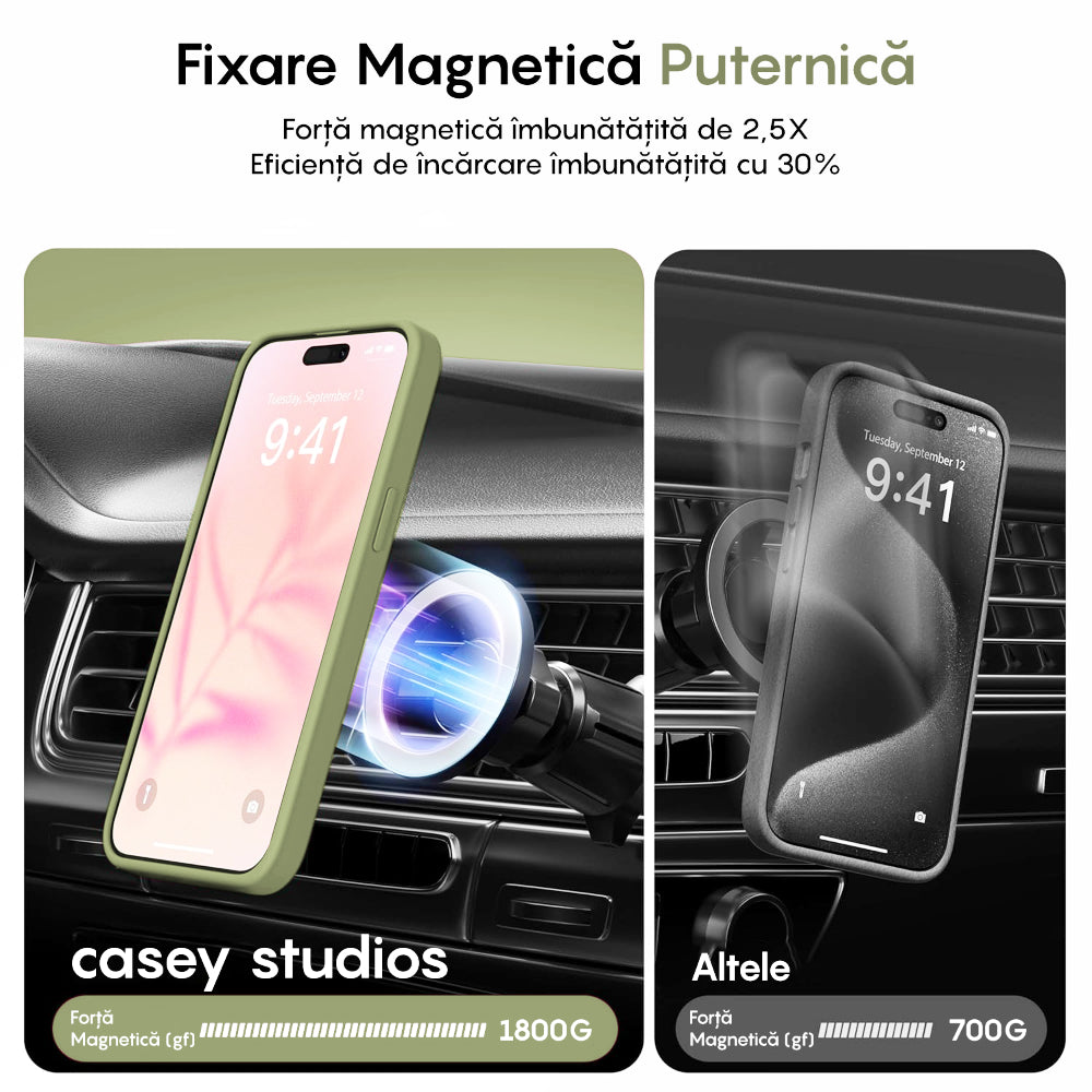 Husa MagSafe - iPhone 13 - Verde Deschis
