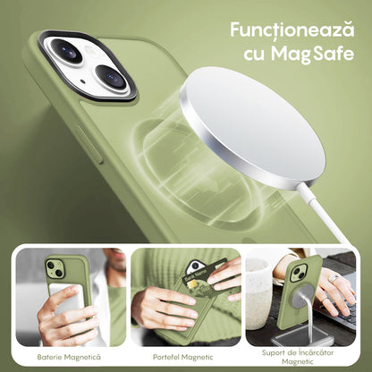 Husa MagSafe - iPhone 13 - Verde Deschis