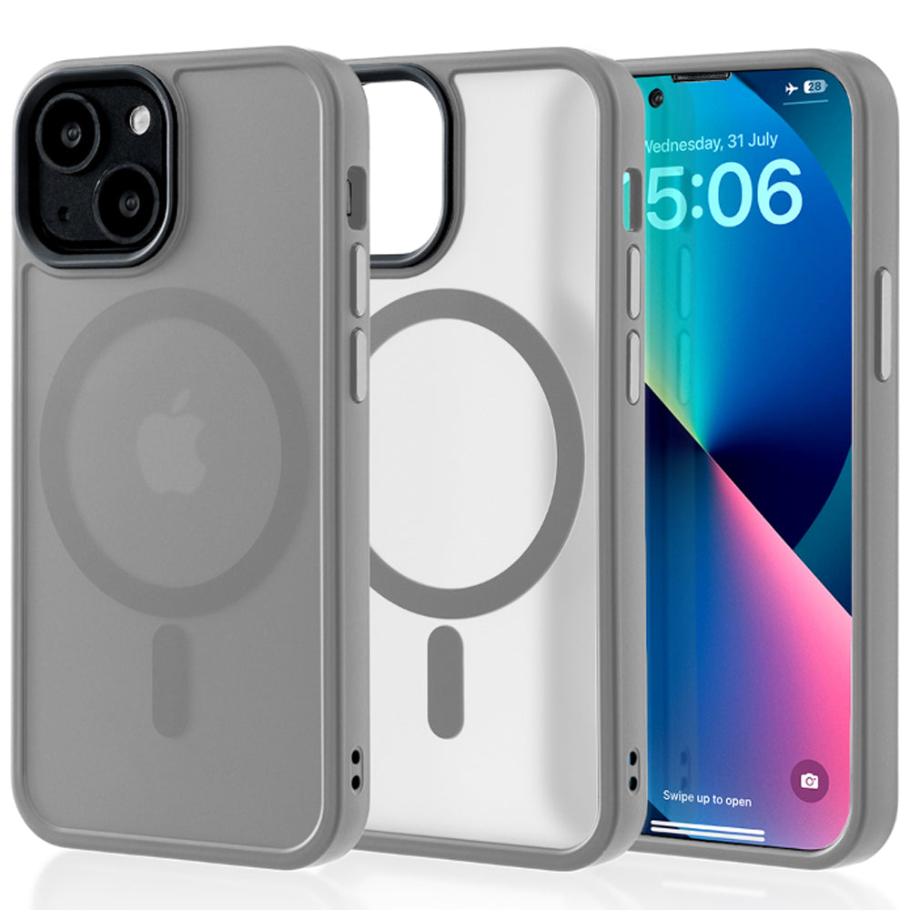 Husa MagSafe - iPhone 13 Mini - Light Grey