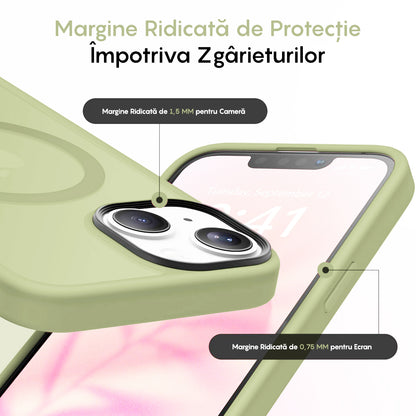 Husa MagSafe - iPhone 13 Mini - Verde Deschis