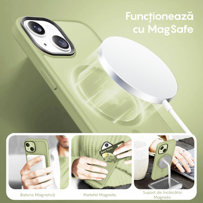Husa MagSafe - iPhone 13 Mini - Verde Deschis