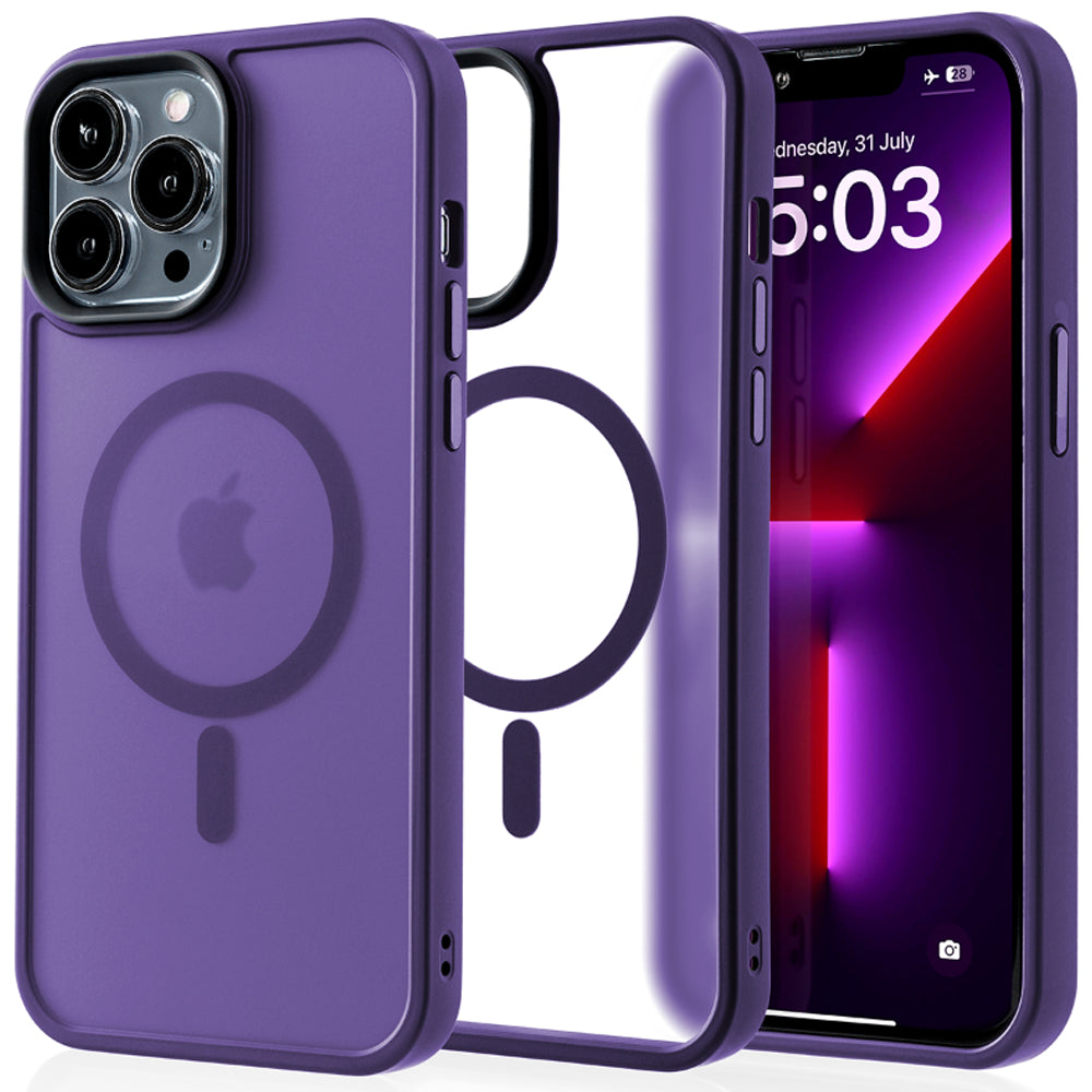 Husa MagSafe - iPhone 13 Pro Max - Dark Purple