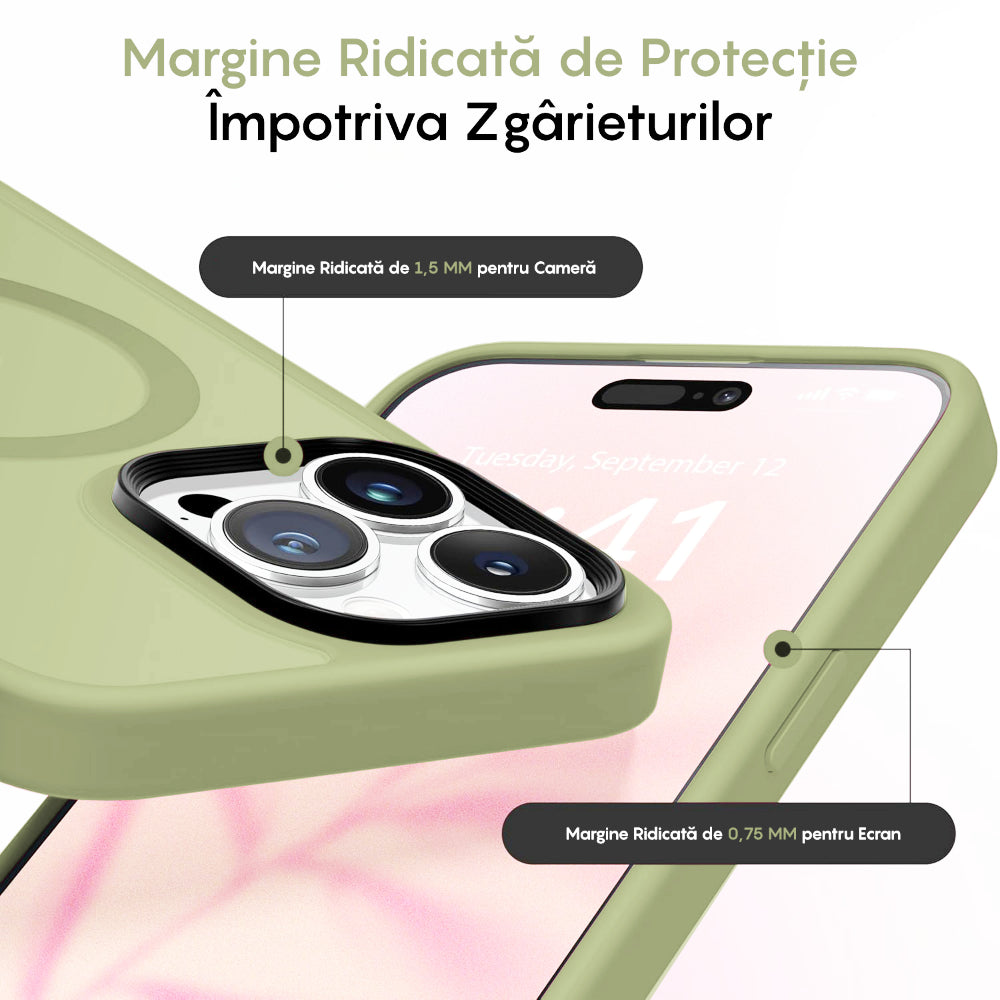 Husa MagSafe - iPhone 13 Pro Max - Verde Deschis