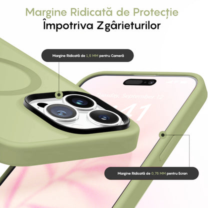 Husa MagSafe - iPhone 13 Pro Max - Verde Deschis