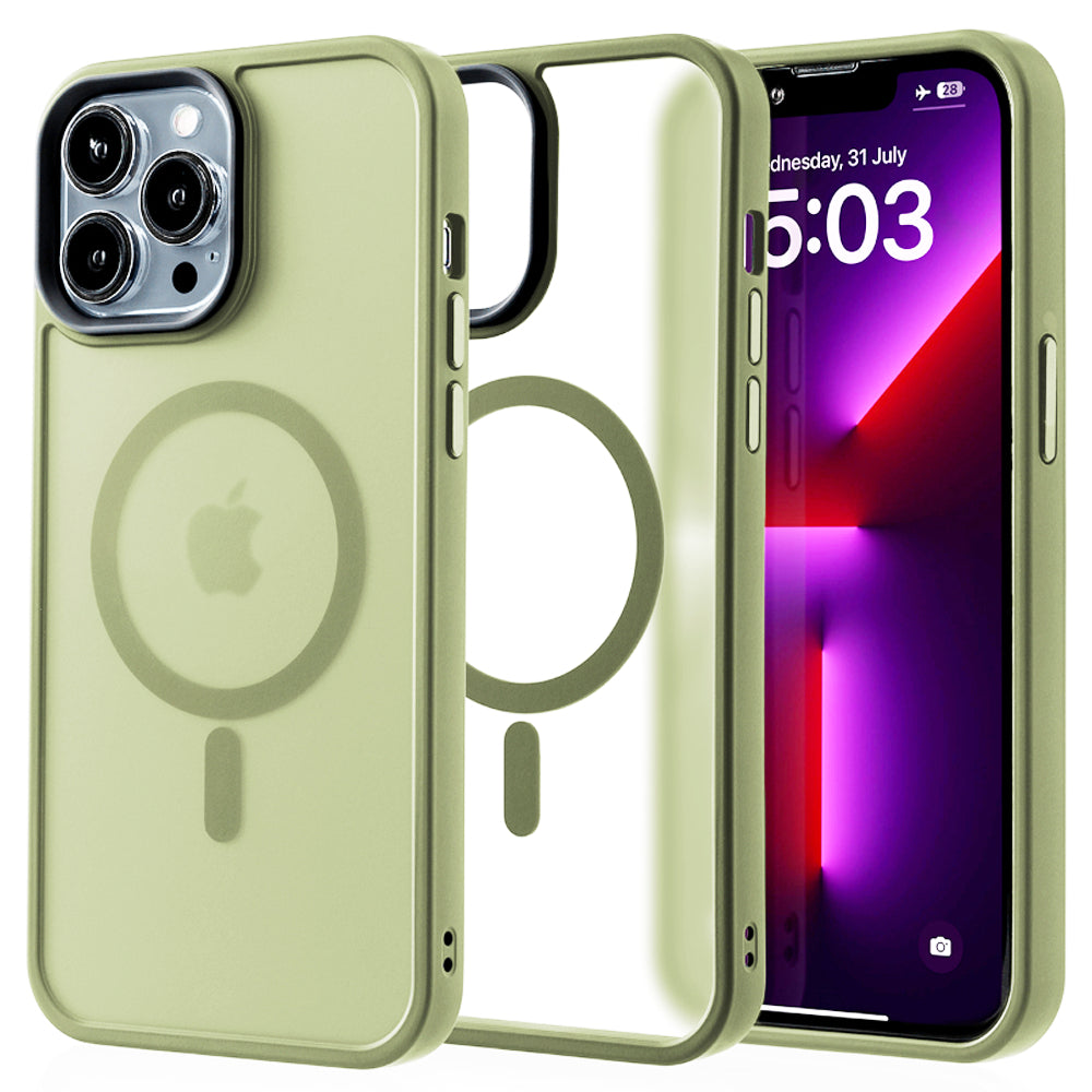 Husa MagSafe - iPhone 13 Pro Max - Verde Deschis