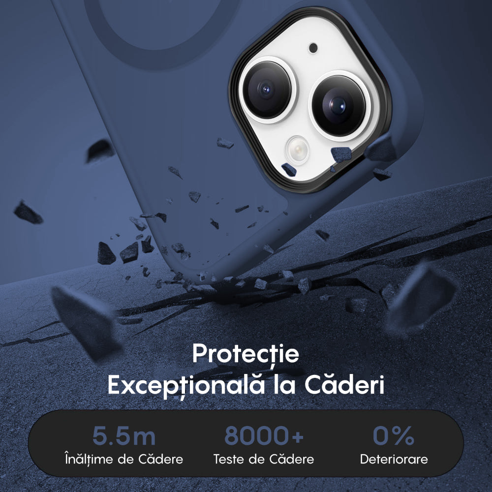 Husa MagSafe - iPhone 14 Plus - Gentleman Blue