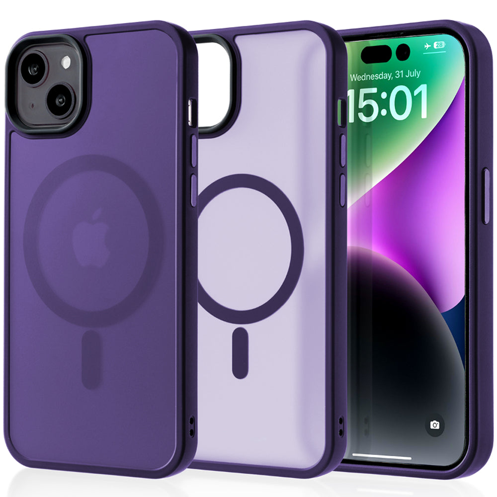 Husa MagSafe - iPhone 14 Plus - Dark Purple
