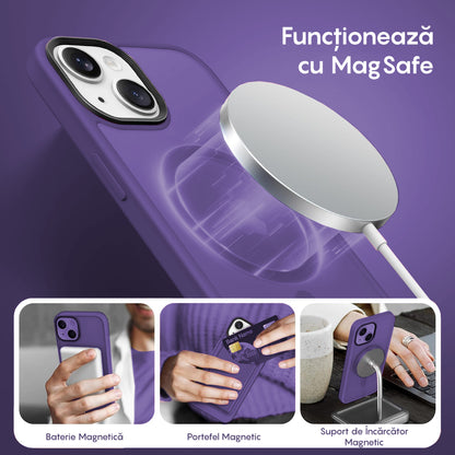 Husa MagSafe - iPhone 14 Plus - Dark Purple