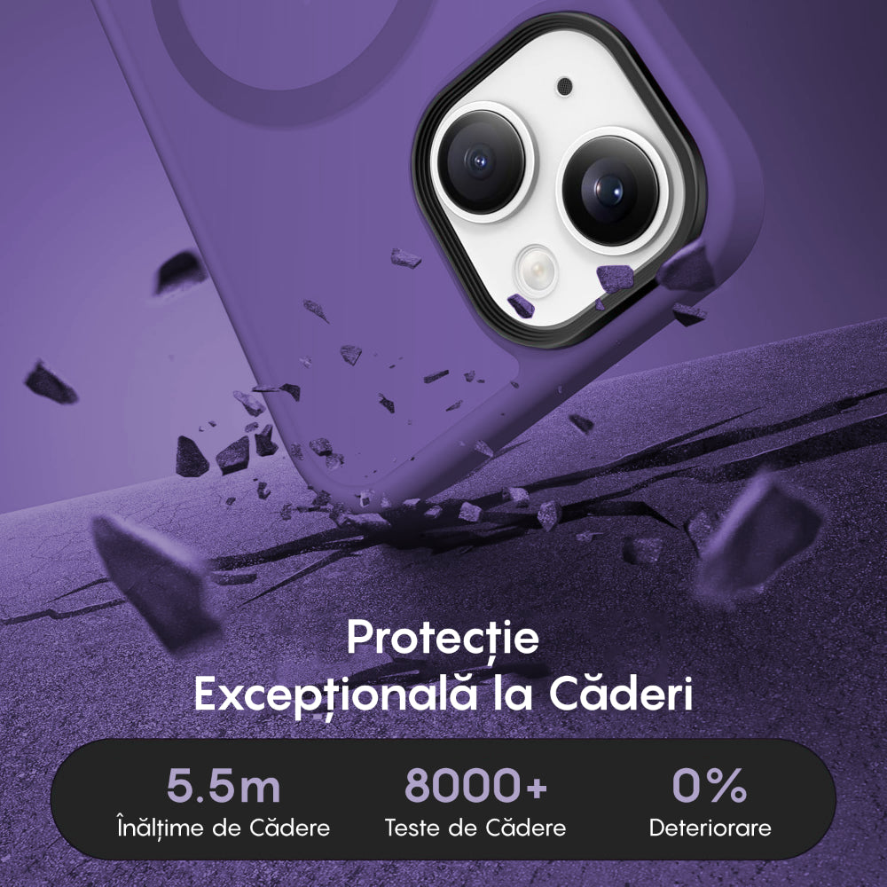 Husa MagSafe - iPhone 14 Plus - Dark Purple