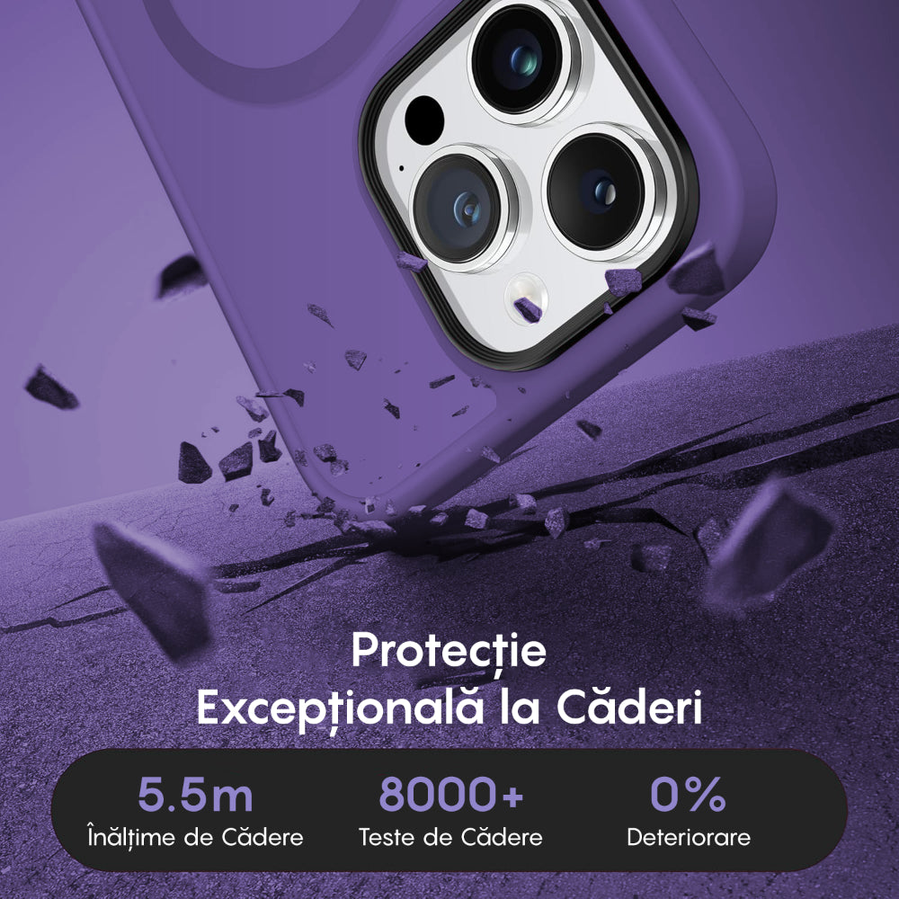 Husa MagSafe - iPhone 14 Pro - Dark Purple