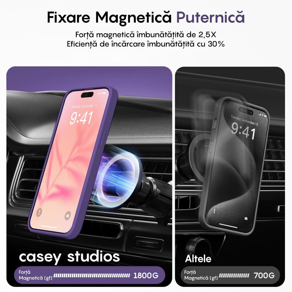 Husa MagSafe - iPhone 14 Pro - Dark Purple