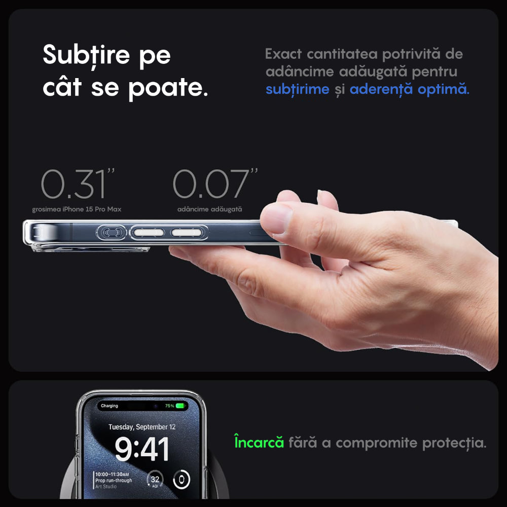 Husa MagSafe - iPhone 15 - Clear