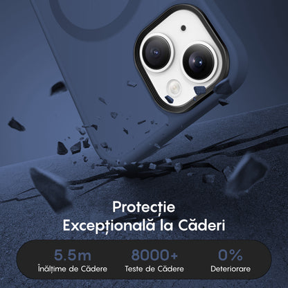 Husa MagSafe - iPhone 15 Plus - Gentleman Blue